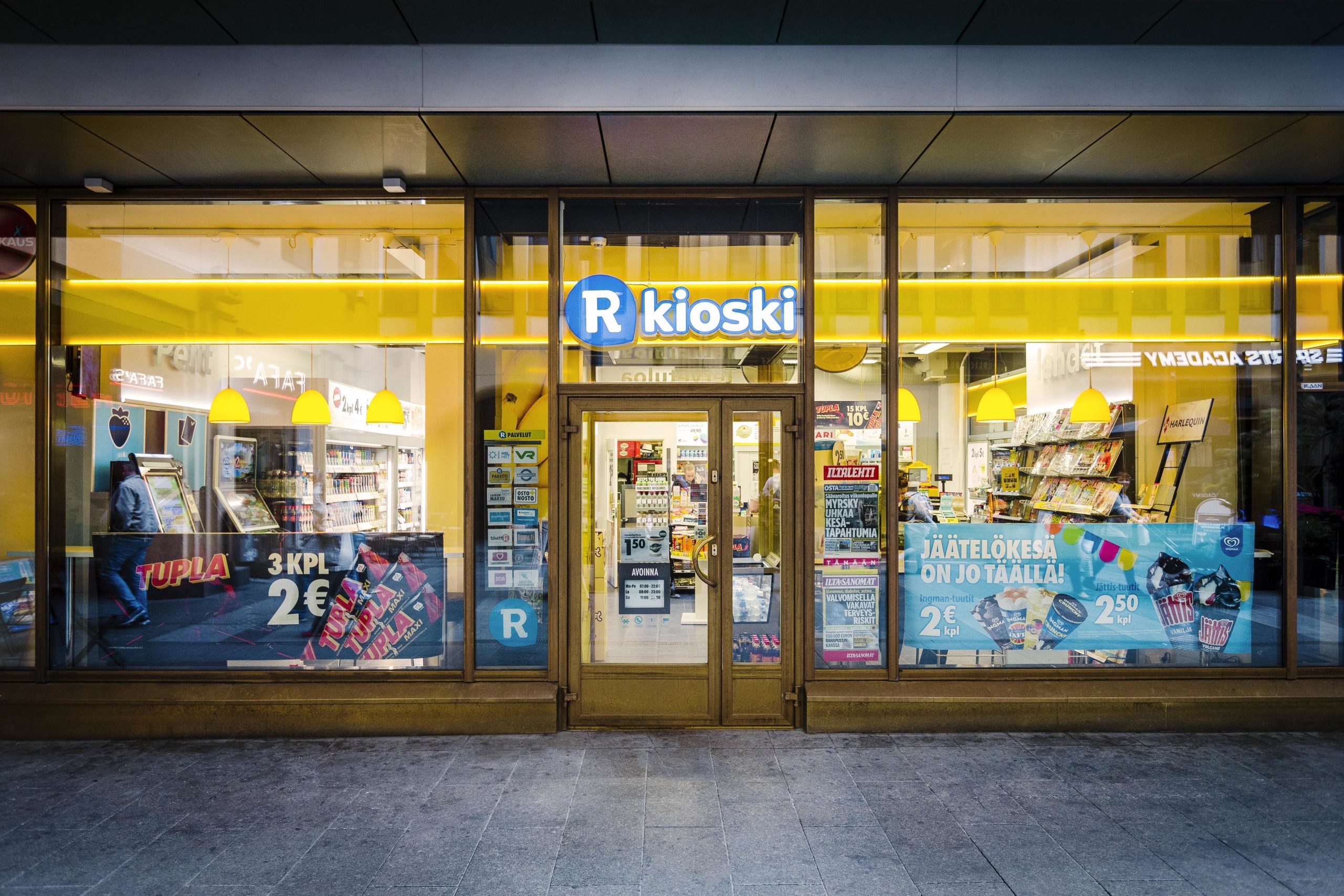 R kioski Ymm rrys Liiketoiminnan Luvuista Tukee Menestyst Attido